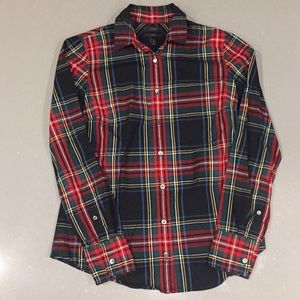 J. Crew Tartan Plaid
